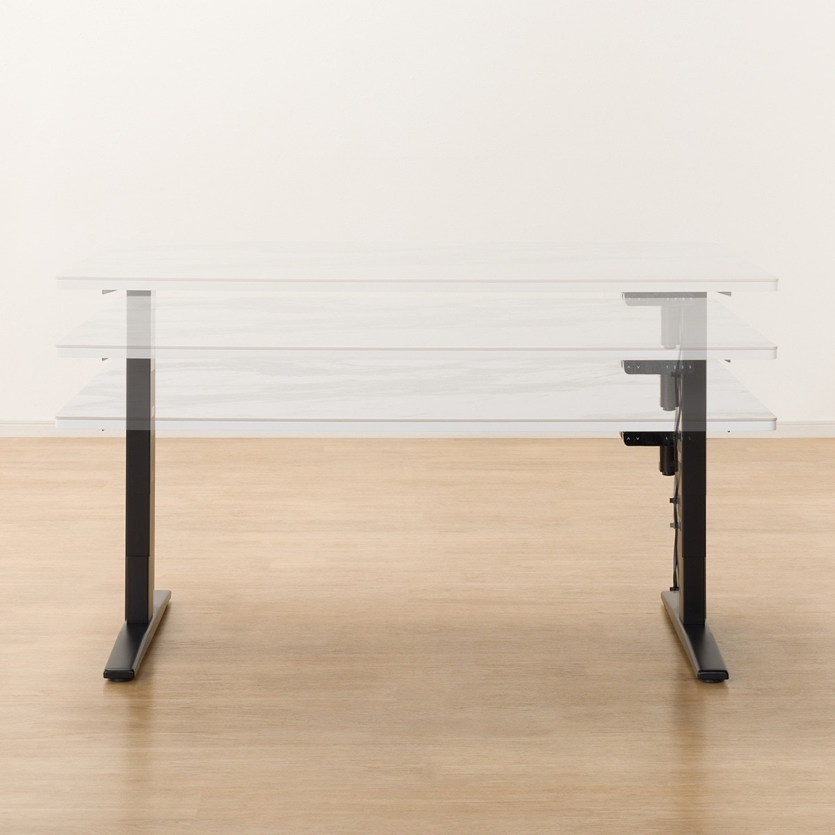 電動昇降セラミックダイニングテーブル(JT341 135 WH) | ニトリネット