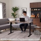 布張りリビングダイニング3点セット(JT341セラミック135GY/LD2右コーナーソファAQ-MGY) 36枚目画像