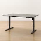 電動昇降セラミックダイニングテーブル(JT341 135 GY) 1枚目画像