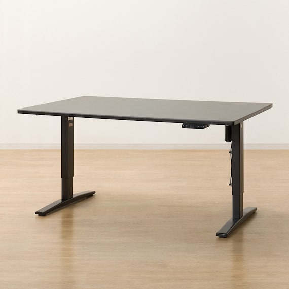 電動昇降セラミックダイニングテーブル(JT341 135 GY) 1枚目画像