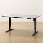 電動昇降セラミックダイニングテーブル(JT341 135 BE) 1枚目画像