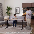 電動昇降セラミックダイニングテーブル(JT341 135 BE) 26枚目画像