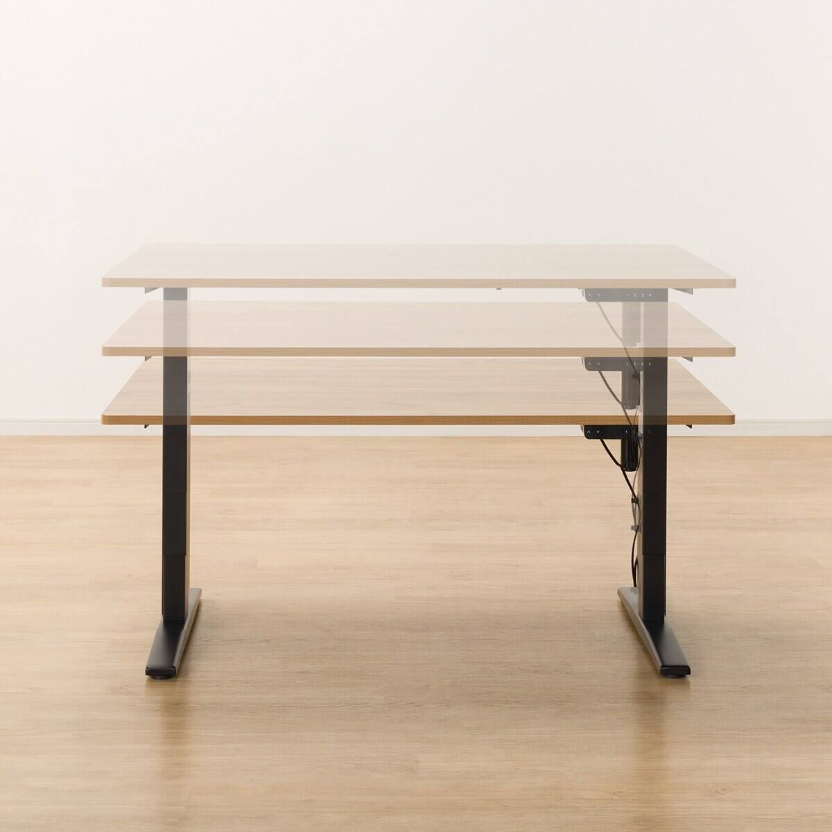 電動昇降ダイニングテーブル(JT341 120 LBR) | ニトリネット【公式