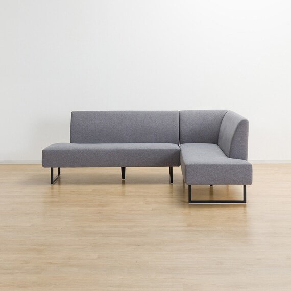 布張りリビングダイニング3点セット(JT341 135MBR/LD2左コーナーソファAQ-MGY) 21枚目画像