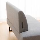 布張りリビングダイニング3点セット(JT341 135MBR/LD2左コーナーソファAQ-MGY) 24枚目画像