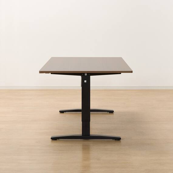 電動昇降ダイニングテーブルソファ3点セット(JT341 135 MBR/DL332 DBR) 9枚目画像