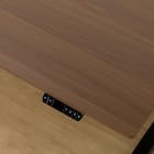 電動昇降ダイニングテーブルソファ3点セット(JT341 135 MBR/DL332 DBR) 11枚目画像