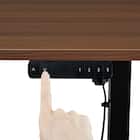 電動昇降ダイニングテーブルソファ3点セット(JT341 135 MBR/DL332 DBR) 18枚目画像