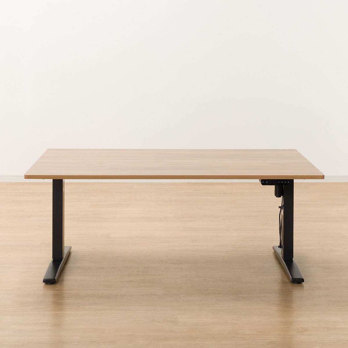 電動昇降ダイニングテーブルソファ3点セット(JT341 135 LBR/DL332 DBR