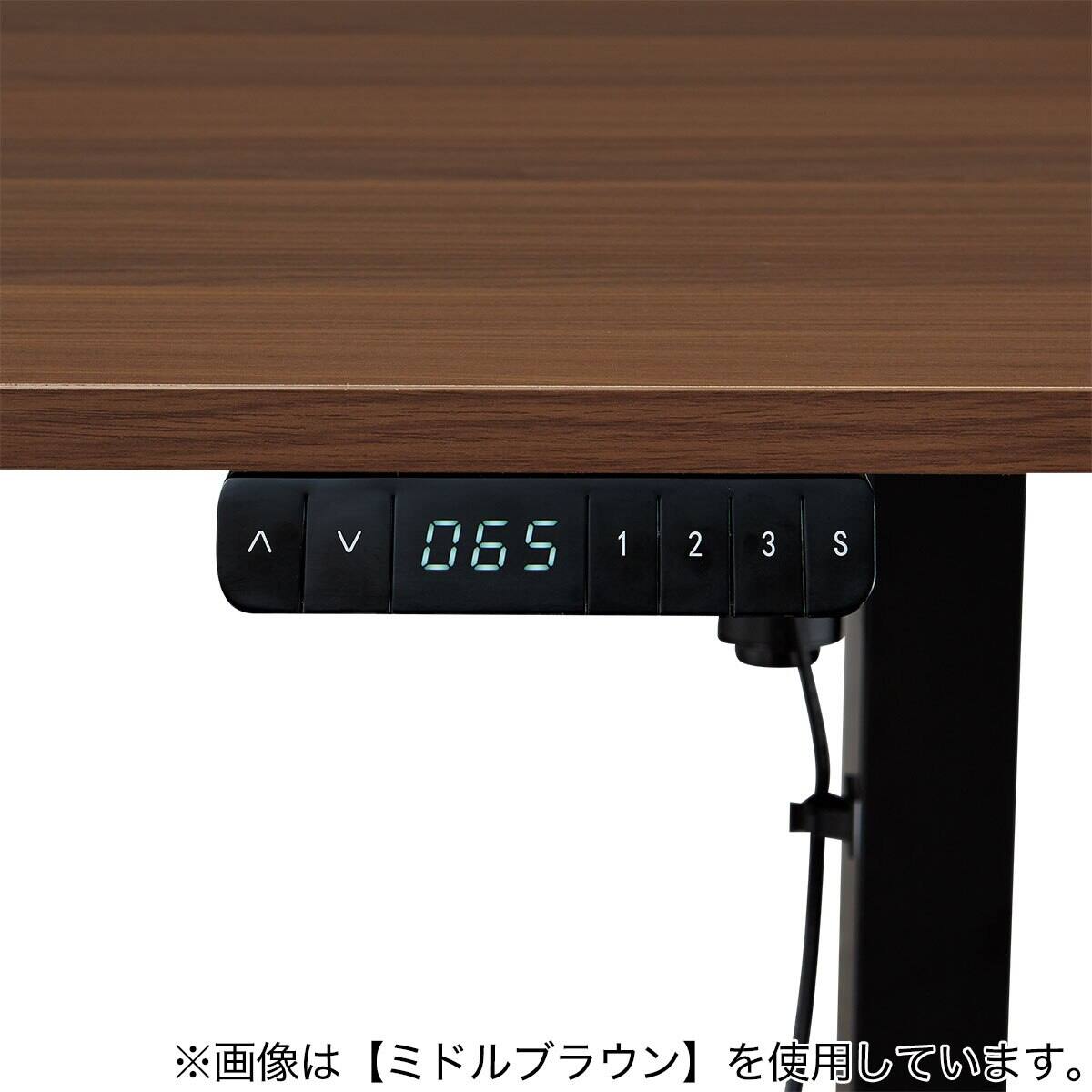 電動昇降ダイニングテーブルソファ3点セット(JT341 135 LBR/DL332 DBR