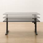 傷・汚れに強いファブリックリビングダイニング3点セット(JT341 135BK/LD2右コーナーソファNSF-BE) 15枚目画像