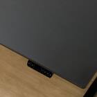 傷・汚れに強いファブリックリビングダイニング3点セット(JT341 135BK/LD2右コーナーソファNSF-BE) 18枚目画像