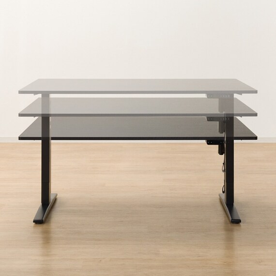 電動昇降ダイニングテーブル(JT341 135 BK) 11枚目画像