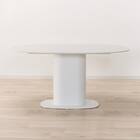 セラミック楕円形ダイニングテーブル(TA111 150 WHWH) 3枚目画像