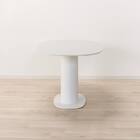 セラミック楕円形ダイニングテーブル(TA111 150 WHWH) 4枚目画像