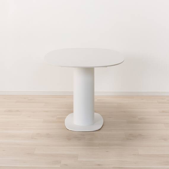 セラミック楕円形ダイニングテーブル(TA111 150 WHWH) 4枚目画像