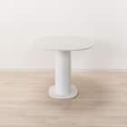 セラミック楕円形ダイニングテーブル(TA111 150 WHWH) 4枚目画像