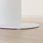 セラミック楕円形ダイニングテーブル(TA111 150 WHWH) 7枚目画像