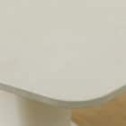 セラミック楕円形伸縮ダイニングテーブル(TA111 120/179 WHWH) 10枚目画像