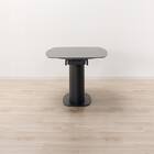 セラミック楕円形伸縮ダイニングテーブル(TA111 120/179 GYBK) 8枚目画像