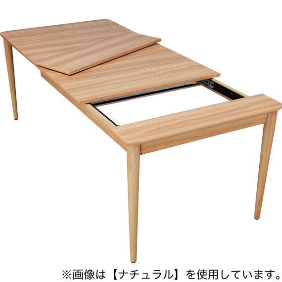 伸縮式ダイニングテーブル(TA555 135-200 MBR) 11枚目画像