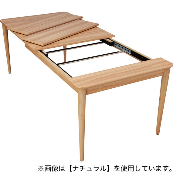 伸縮式ダイニングテーブル(TA555 135-200 MBR) 12枚目画像