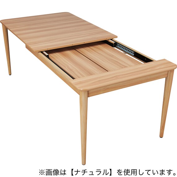 伸縮式ダイニングテーブル(TA555 135-200 MBR) 15枚目画像