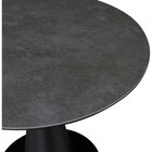 セラミックダイニングテーブル(セーラル TA666 GYBK) 2枚目画像