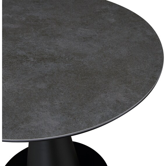 セラミックダイニングテーブル(セーラル TA666 GYBK) 2枚目画像