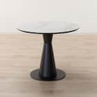 セラミックダイニングテーブル(セーラル TA666 WHBK) 8枚目画像