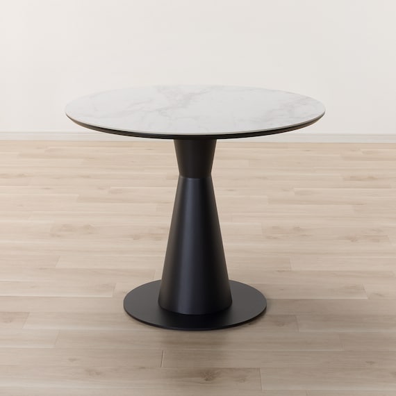 セラミックダイニングテーブル(セーラル TA666 WHBK) 8枚目画像