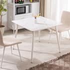 セラミックDテーブル85 MW(ホワイト) 1枚目画像