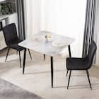 セラミックダイニング 3点セット(MG グレー) 2枚目画像