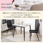 セラミックダイニング 3点セット(MG グレー) 5枚目画像