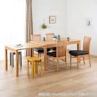 伸長式ダイニングテーブル(135/215 グロー EX WN)【島忠ホームズ商品】 10枚目画像