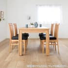 伸長式ダイニングテーブル(135/215 グロー EX WN)【島忠ホームズ商品】 11枚目画像