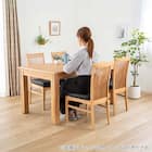 伸長式ダイニングテーブル(135/215 グロー EX NA)【島忠ホームズ商品】 13枚目画像