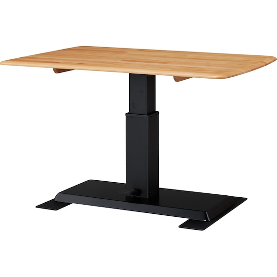 昇降式ダイニングテーブル(NコレクションT-01 120 NA) 1枚目画像