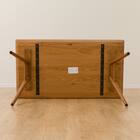 ダイニングテーブル(CE301 150 MBR) 10枚目画像