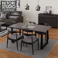 ダイニングテーブル5点セット(Nコレクション T-11U150/C-01D)【期間限定価格:7/25~9/24まで】