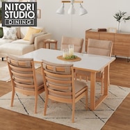 ダイニングテーブル5点セット(Nコレクション T-11U 150A/C-27AL)