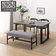 ダイニングテーブル4点セット(Nコレクション T-11U 135A/C-01D/B-34)