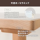 傷・汚れに強いファブリック ダイニングテーブル4点セット(T-11U 135A BK/GY C-011・B-34 BK/NSF-MGY) 5枚目画像