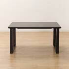 ダイニングテーブル5点セット(Nコレクション T-11U 135A BK/GY/チェア C-011S BK/NSF-MGY) 14枚目画像