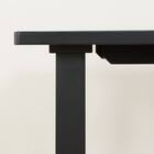 ダイニングテーブル5点セット(Nコレクション T-11U 135A BK/GY/チェア C-011S BK/NSF-MGY) 17枚目画像