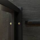 ダイニングテーブル5点セット(Nコレクション T-11U 135A BK/GY/チェア C-011S BK/NSF-MGY) 19枚目画像