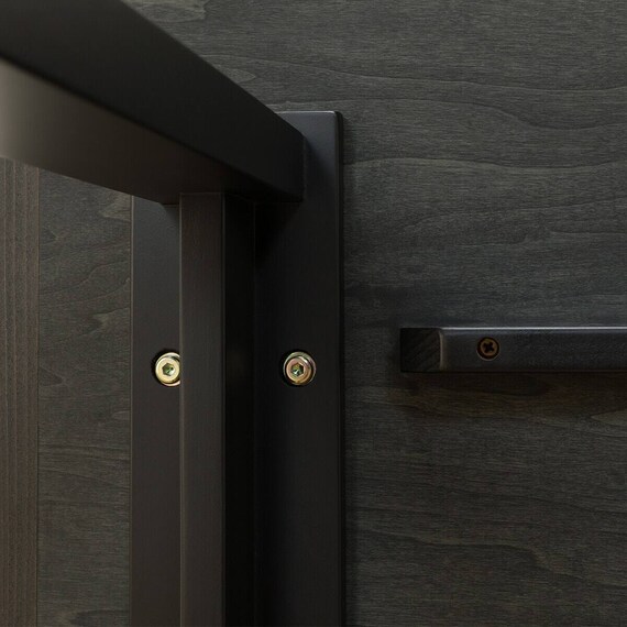 ダイニングテーブル5点セット(Nコレクション T-11U 135A BK/GY/チェア C-011S BK/NSF-MGY) 19枚目画像