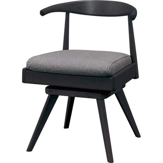 ダイニングテーブル5点セット(Nコレクション T-11U 135A BK/GY/チェア C-011S BK/NSF-MGY) 23枚目画像