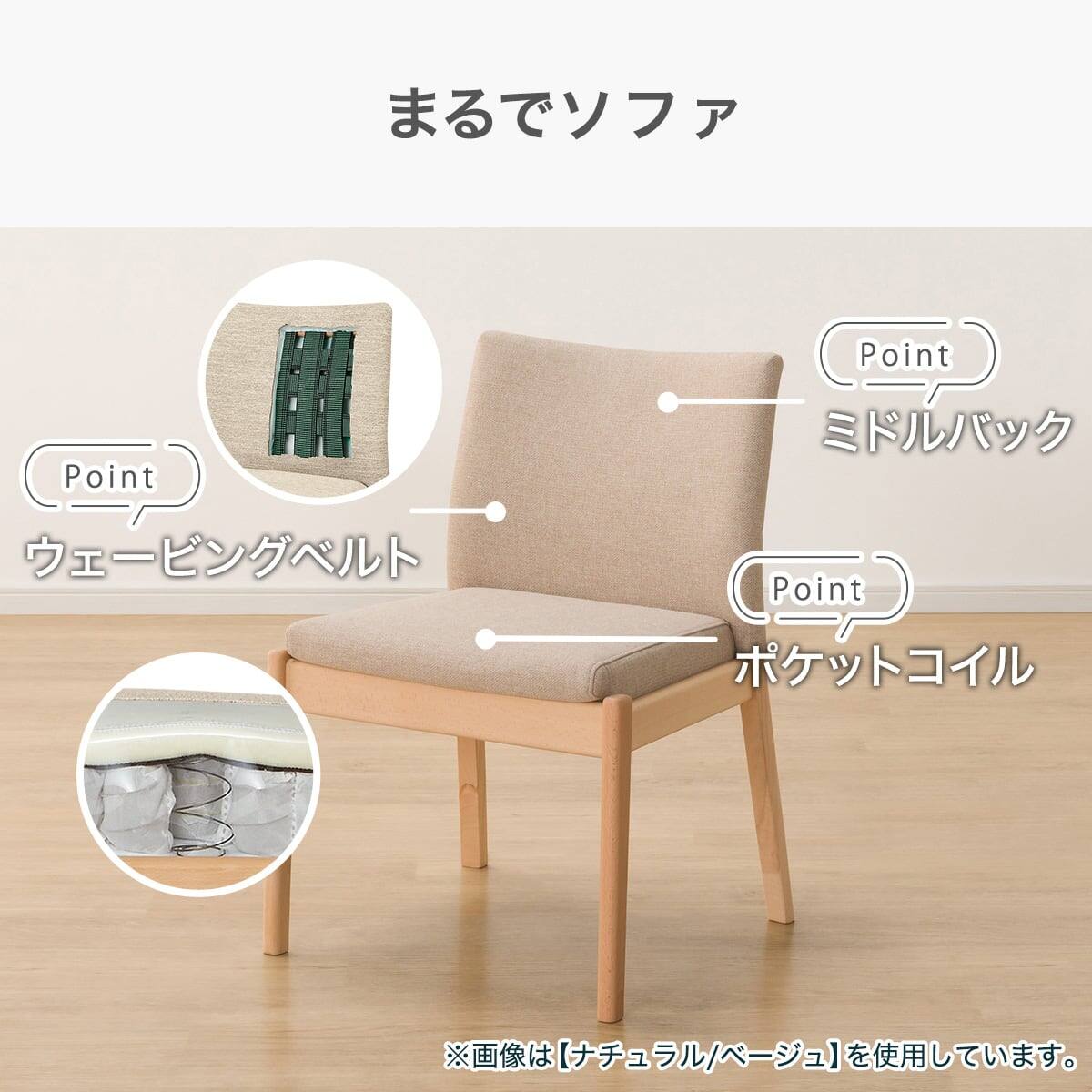 ダイニングテーブル5点セット(Nコレクション T-11U 135A MBR/GY/チェア