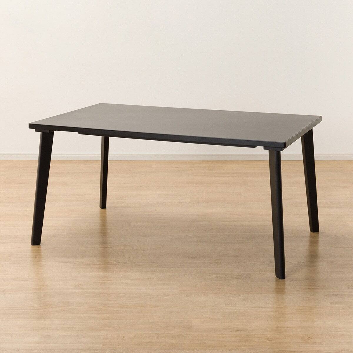ダイニングテーブル4点セット(Nコレクション T-12 150A BK/GY/チェアC